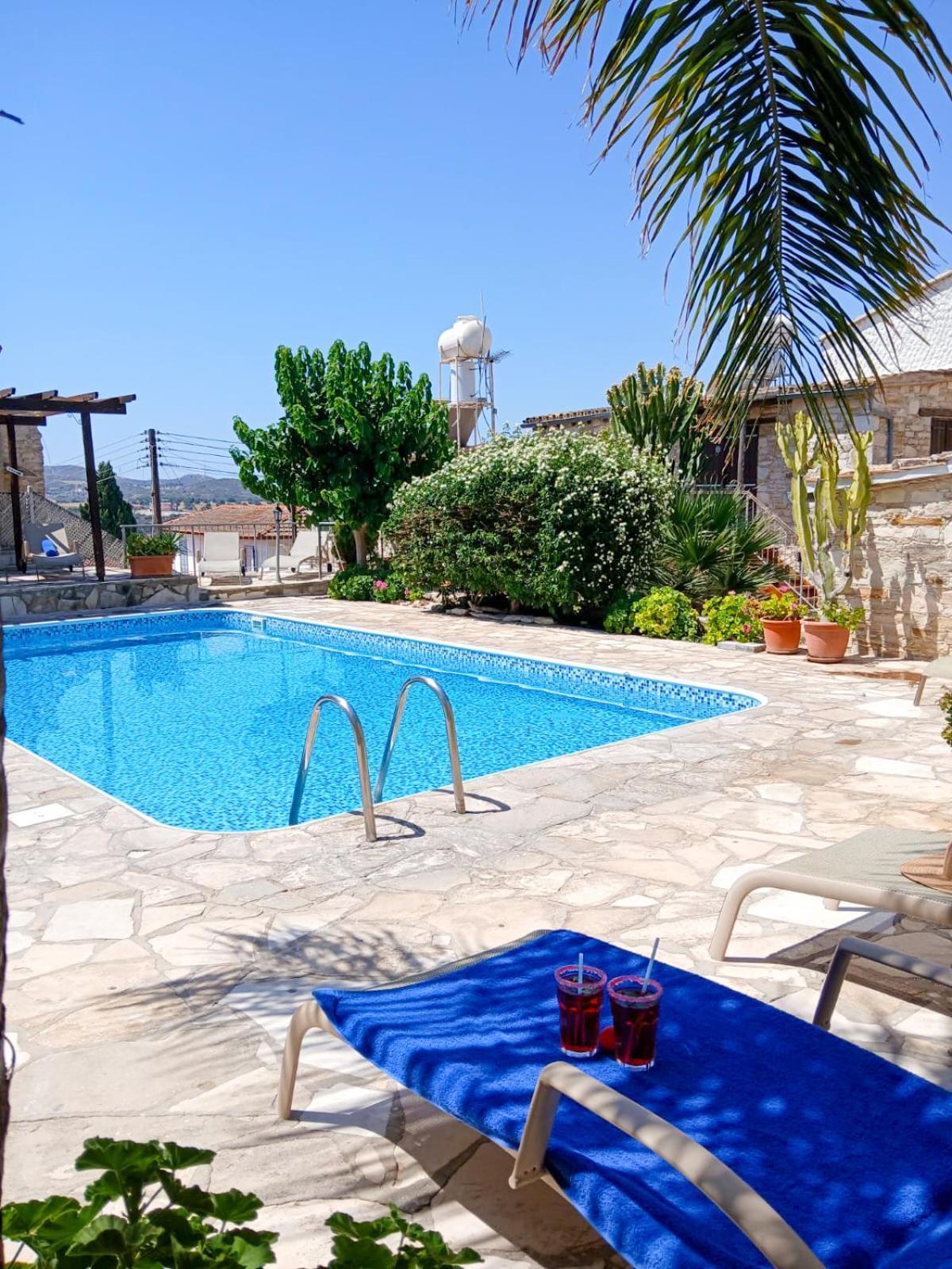 Апартаменти Athena'S Pool Oasis Skarinou Екстер'єр фото